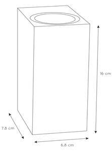 Lucide 69800/02/31 - Aplică de exterior ZARO 2xGU10/35W/230V IP44 alb
