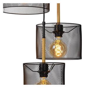 Lustră pe cablu BASKETT 3xE27/40W/230V Lucide 45459/03/30