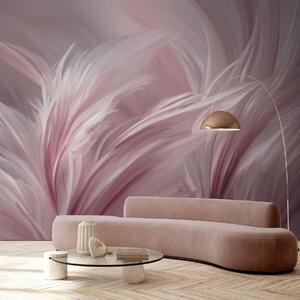 Tapet Pene elegante în nuanțe de roz, Fototapet Abstract, w05658v1 : Uwalls.ro