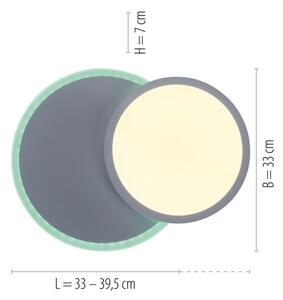 Plafonieră LED RGB dimabilă ARENDA LED/21W/230V Leuchten Direkt 11662-16 + telecomandă
