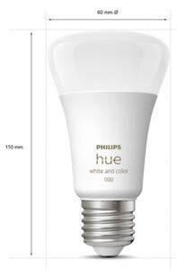 Kit de bază Philips Hue WACA 3xE27/9W 2000-6500K + Hue Bridge și întrerupător cu dimmer