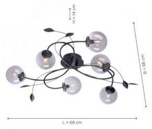 Lustră LED aplicată WIDOW 6xG9/3W/230V Paul Neuhaus 6737-18