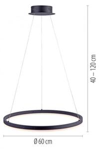Lustră LED pe cablu dimabilă TITUS LED/38,5W/230V Paul Neuhaus 2382-13