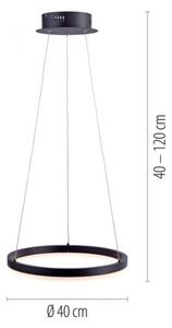 Lustră LED pe cablu dimabilă TITUS LED/28W/230V Paul Neuhaus 2381-13