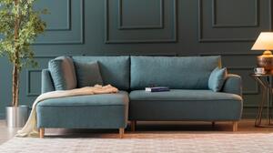 Coltar Felix Extra Soft Corner Sofa Left, Turquoise