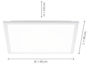 Plafonieră LED FLAT LED/22W/230V Leuchten Direkt 12201-16