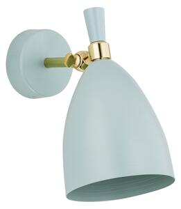 Aplică CHARLOTTE 1xE27/15W/230V albastră/aurie Argon 4700