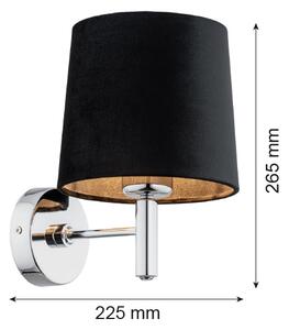 Aplică BOLZANO 1xE27/15W/230V Argon 4726