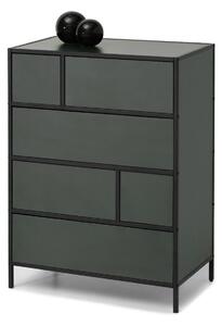 Z0ND0 Comodă Soren Kom (verde + negru). 1110768