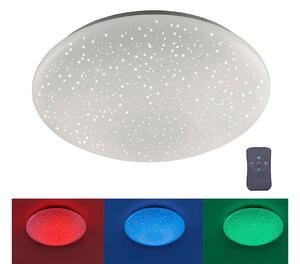 Plafonieră LED RGB dimabilă SKYLER LED/18W/230V Leuchten Direkt 14242-16 + telecomandă