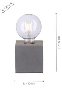 Lampă de masă ETON 1xE27/40W/230V Paul Neuhaus 4069-22