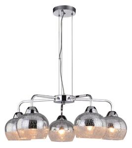 Lustră pe cablu CROMINA 5xE27/60W/230V