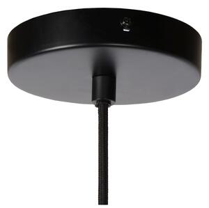 Lustră pe cablu JERREL 1xE27/40W/230V neagră Lucide 78396/01/30
