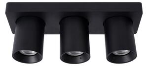 Spot LED dimabil NIGEL 3xGU10/5W/230V negru Lucide 09929/15/30