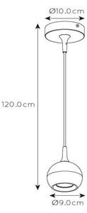 Lustră pe cablu FAVORI 1xGU10/5W/230V albă Lucide 09434/01/31