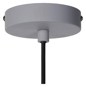 Lustră pe cablu CORENTIN 1xE27/60W/230V gri Lucide 30484/28/36