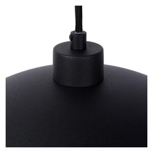 Lustră pe cablu SIEMON 1xE27/40W/230V neagră Lucide 45496/01/30