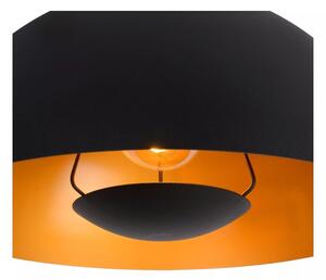 Lustră pe cablu SIEMON 1xE27/40W/230V neagră Lucide 45496/01/30