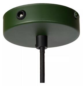 Lustră pe cablu MANUELA 1xE27/60W/230V d. 65 cm verde Lucide 78374/65/33