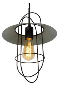 Lustră pe cablu MASSON 1xE27/40W/230V turcoaz Lucide 74309/01/37