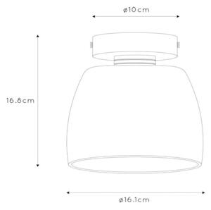 Plafonieră pentru baie TYLER 1xG9/33W/230V IP44 Lucide 30164/01/30