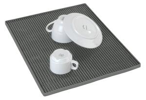 Scurgător de vase gri din cauciuc 40x30 cm Maxi – Wenko