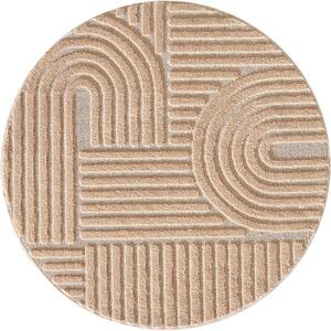 Covor roz deschis rotund ø 120 cm Art 1121 – Ayyildiz Carpets
