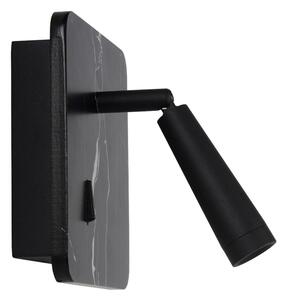 Spot LED de perete OREGON LED/4W/230V negru Lucide 77282/03/30