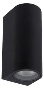 Aplică de exterior ZARO 2xGU10/35W/230V IP44 neagră Lucide 69801/02/30