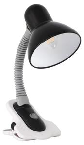 Lampă de masă cu clemă SUZI 1xE27/40W/230V neagră Kanlux 7151