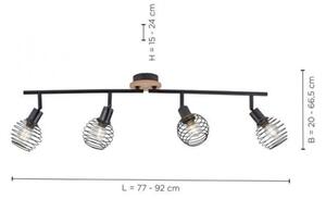 Spot EUGEN 4xE14/40W/230V Leuchten Direkt 15924-79