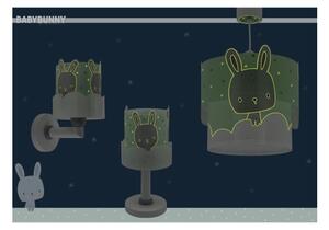 Lampă pentru copii BUNNY 1xE14/40W/230V verde Dalber 61151H