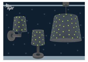 Aplică pentru copii STAR LIGHT 1xE27/60W/230V albastră Dalber 82219T