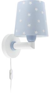 Aplică pentru copii STAR LIGHT 1xE27/60W/230V albastră Dalber 82219T