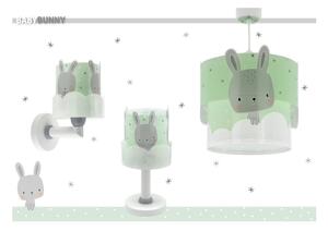 Lampă pentru copii BUNNY 1xE14/40W/230V verde Dalber 61151H