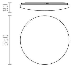 Plafonieră LED SEMPRE LED/56W/230V rotundă RED-Design Rendl-R12434