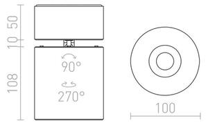 Spot LED CONDU LED/20W/230V alb RED-Design Rendl-R12839