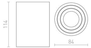 Spot MOMA 1xGU10/35W/230V alb RED-Design Rendl-R12044
