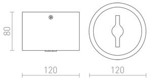 Spot LED dimabil KELLY 15W/230V negru RED-Design Rendl-R12634
