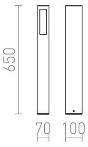 Lampă de exterior TREEZA 1xE27/26W/230V IP54 RED-Design Rendl-R10441