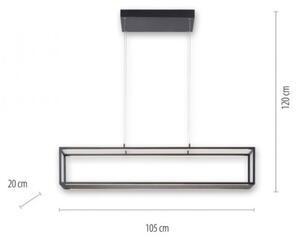 Lustră LED dimabilă pe cablu CONTURA 4xLED/8W/230V Paul Neuhaus 2441-18