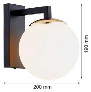 Aplică MORITZ 1xE27/15W/230V Argon 4771