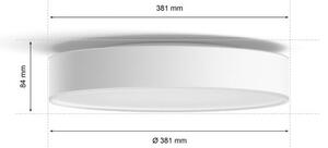 Philips - Plafonieră LED dimmabilă Hue ENRAVE M LED/19,2W/230V albă + telecomandă