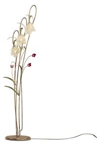 Lampadar TULIPANO 3xE14/40W/230V sticlă Murano