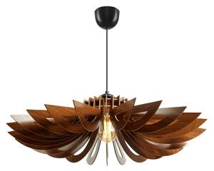 Lustră pe cablu 1xE27/60W/230V maro d. 68 cm