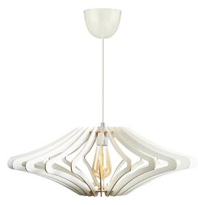 Lustră pe cablu 1xE27/60W/230V alb d. 59 cm