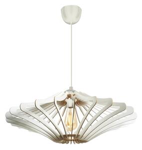 Lustră pe cablu 1xE27/60W/230V alb d. 59 cm
