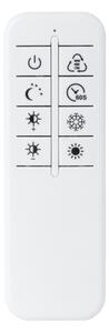 Lustră LED aplicată dimabilă 4xLED/16,25W/230V pătrată albă Top Light + telecomandă