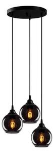 Lustră pe cablu SMOKED 3xE27/40W/230V