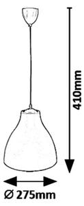 Rabalux 5060 - Lustră pe cablu MORRIS 1xE27/40W/230V